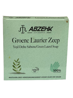 ABZEHK Green Laurel Soap Set 4 stuks - Africa Products Shop