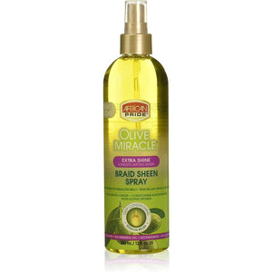 African Pride Braid Sheen Extra Spray 12 oz
