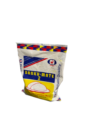 Banku-Mate 2 Fermented Cassava Meal 1 kg - Africa Products Shop