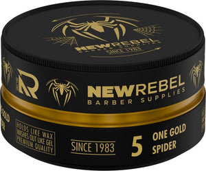 New Rebel Hair Styling Wax 5 One Gold Spider 150 ml