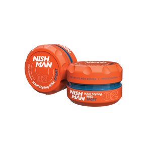 Nishman Hair Styling Wax 02 Sport 150 ml - Africa Products Shop