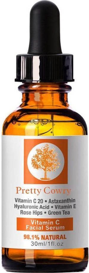 Pretty Cowry Vitamin C Facial Serum 30ml - Africa Products Shop
