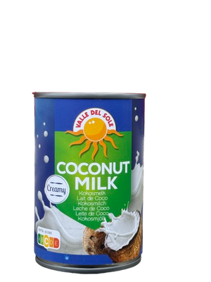 Valle Del Sole Creamy Coconut Milk 400 ml - Africa Products Shop