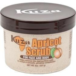 Kuza Apricot Face And Body Scrub 8 oz