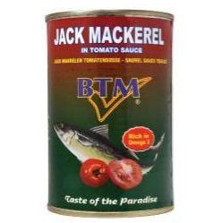 Jack Mackerel Tomate Sauce BTM 400 g