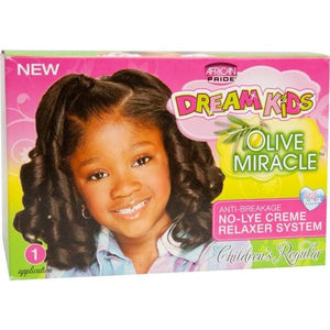 African Pride Dream Kids Relaxer Kit Regular