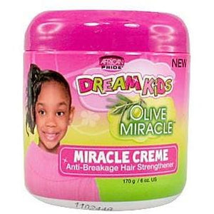African Dream Kids Miracle Cream Anti Breakage Hair Strengthener 6oz