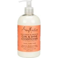 Shea Moisture Coconut & Hibiscus Curl & Shine Conditioner 13 oz