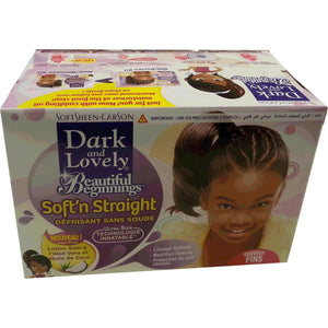 Dark and Lovely Beautiful Beginnings Soft'n Straight Fine Hair