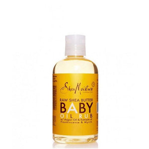 Shea Moisture Raw Shea Butter Baby Oil Rub 8oz