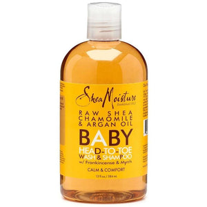 Shea Moisture Baby Raw Shea Butter Chamomie and Argan Oil 380 ml