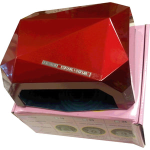 Quick CCFL Led Nail Lamp Dark Red 36 W