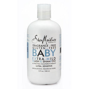 Shea Moisture Baby Extra Mild Wash and Shampoo 384 ml