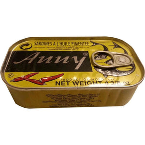 Anny Sardines à l'Huile Pimentée 90 g