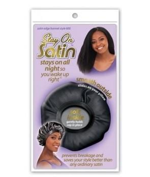 Stay On Satin Edge Bonnet Style