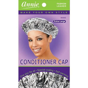 Annie Conditioner Cap Silver Extra-Large