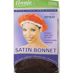 Annie Satin Bonnet Assorted Large