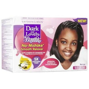 Dark and Lovely Beautiful Beginnings  No Mistake Smooth Relaxer