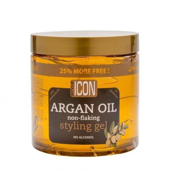 Icon Argan Oil Non-Flaking Styling Gel 525 ml