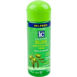 IC Fantasia Olive Hair Polisher  Moisturizer Shine Serum 6 oz