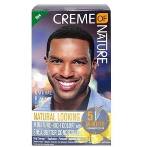 Creme of Nature Natural Black Natural Looking