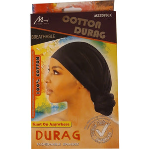 Murray Cotton Durag M2259BLK