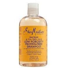 Shea Moisture Baobab Tree Oils Low Porosity Protein Shampoo 384 ml