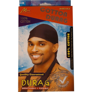 Murray Collection Cotton Durag M4801BLK
