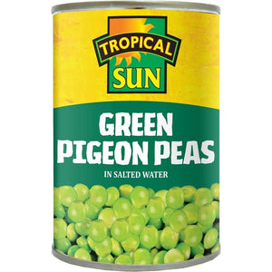 Tropical Sun Green Pigeon Peas in Salted Water 425 g