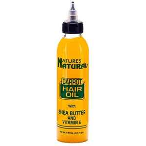 NATURES NATURAL CARROT HAIR OIL 177ML