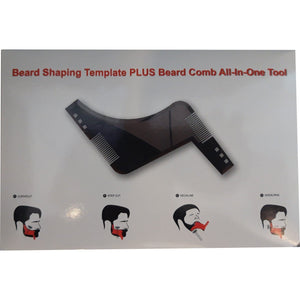 Beard Shapping Template Plus
