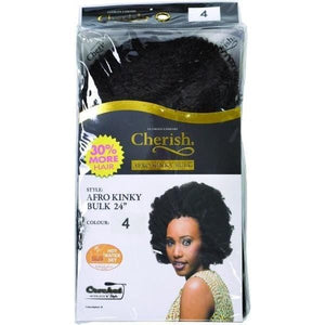 Cherish Afro Kinky Bulk 24 inch colour 4
