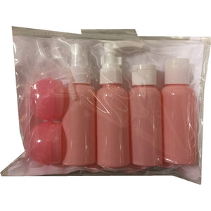 Eco-frindely Travel Cosmetics Kit 9 pcs