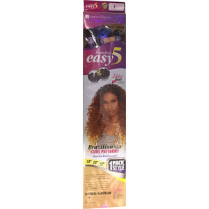Sensationnel Easy 5 Brazilian Hair Curl Patterns Natural Bohemian Nummer 1