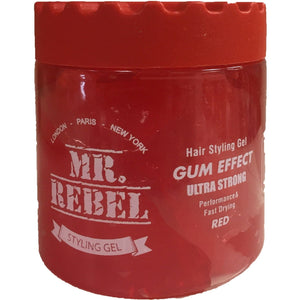 Mr Rebel Styling Gel Gum Effect Ultra Strong 500 ml