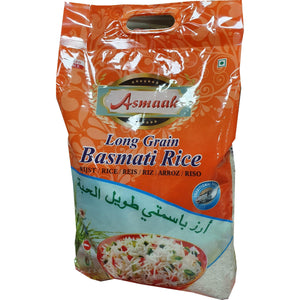 Asmaak Long Grain Basmati Rice 5 kg