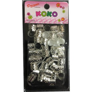 PVC FILGREE TUBES SILVER 12MM