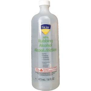 Skin Guard Rubbing Alcohol 50% 473 ml