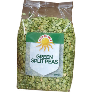 Valle Del Sole Green Slipt Peas 900 g