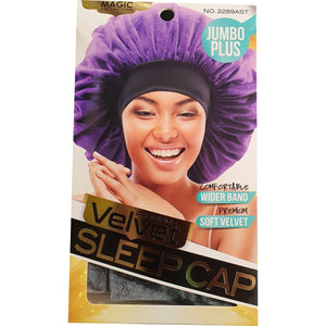 Magic Jumbo Plus Velvet Sleep Cap 2289AST