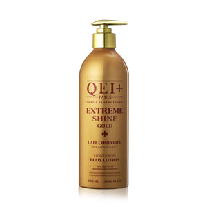 QEI PLUS EXTREME SHINE GOLD BODY LIGHTENING MILK 500 ML
