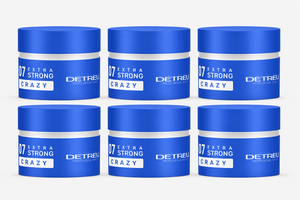 Detreu Aqua Hair Wax Extra Strong Crazy 6 stuks x 150 ml - Hairwaxshop
