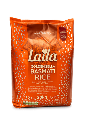 Laila Golden Sella Basmati Rice 20 kg
