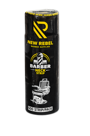 New Rebel Barber Neck Strips Black (500 Strips Pack)