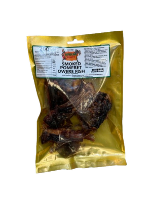 African Beauty Smoked Pomfret Owere Fish Tilapia 200 g - Africa Products Shop
