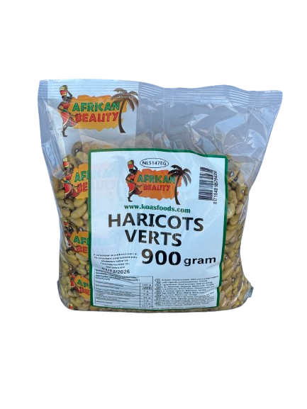 African Beauty Green Beans (Haricots Verts) Uganda 900g