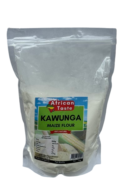 African Taste Kawunga Bio Maize Flour Uganda 1kg