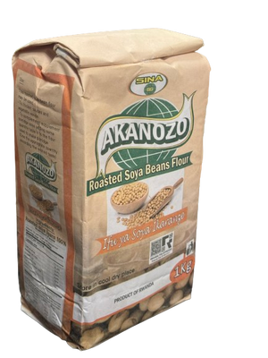 Akanozo Roasted Soya Beans Flour Rwanda 1 kg - Africa Products Shop