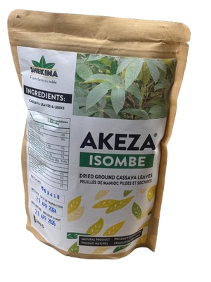 Akeza Isombe Dried Ground Cassava Leaves 200 g