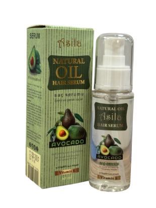 Asila Natural Argan and Avocado Vitamin E Hair Serum 60 ml